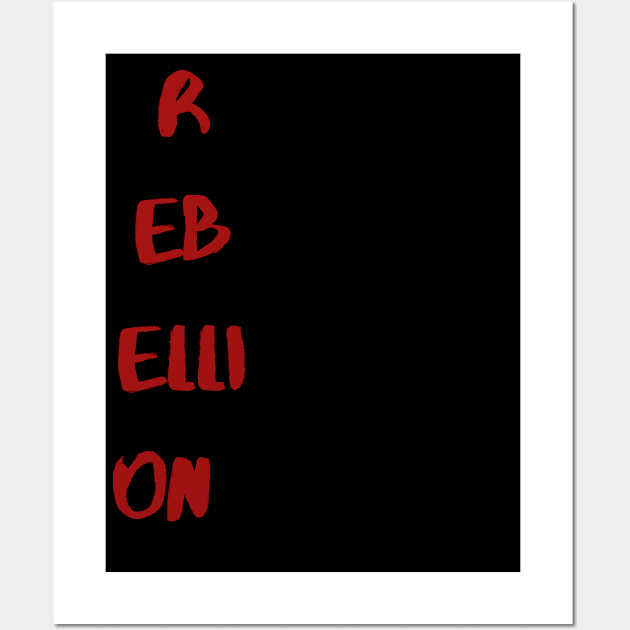 Rebellion Wall Art by Prince